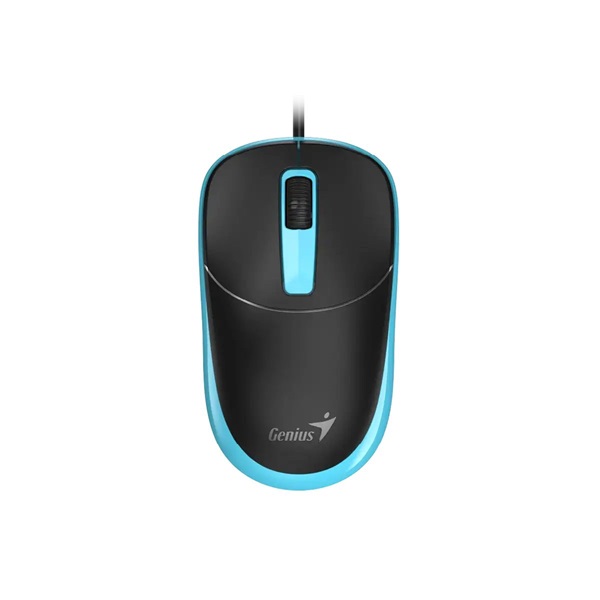 Genius DX-123 EU Vezetékes kék optikai egér