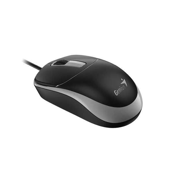 Genius DX-123 EU Vezetékes szürke optikai egér