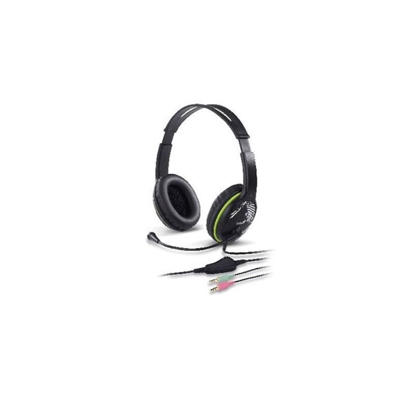 Genius HS-M400A fekete-zöld headset