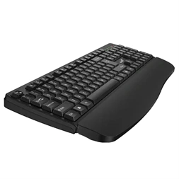 Genius KB-7123 HUN vezeték nélküli fekete billentyűzet