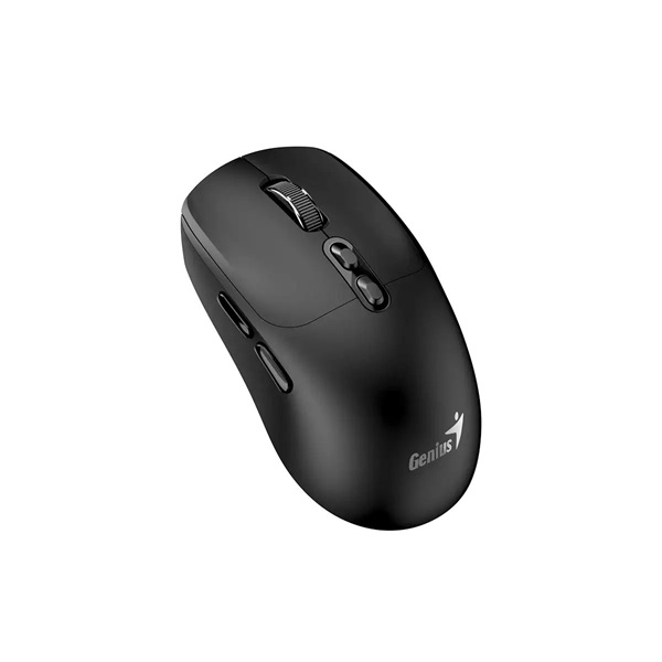 Genius NX-8080S BT Bluetooth + 2.4G fekete csendes egér Copilot gombbal