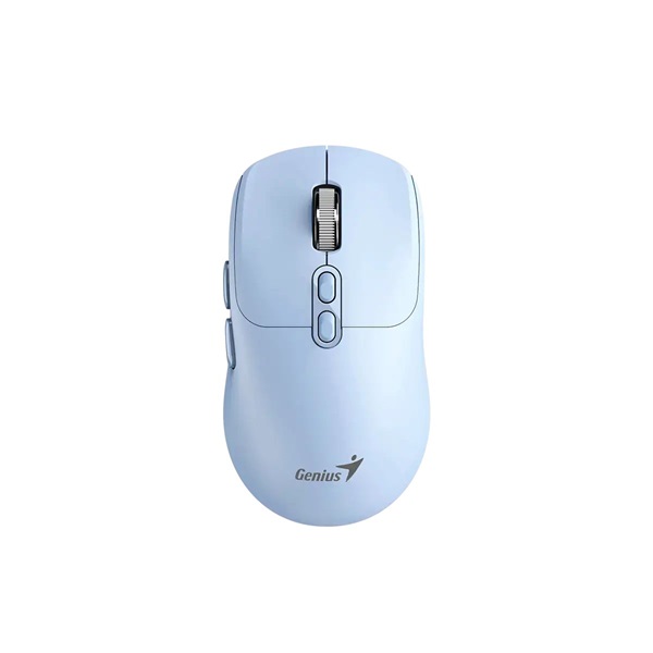 Genius NX-8080S BT Bluetooth + 2.4G kék csendes egér Copilot gombbal