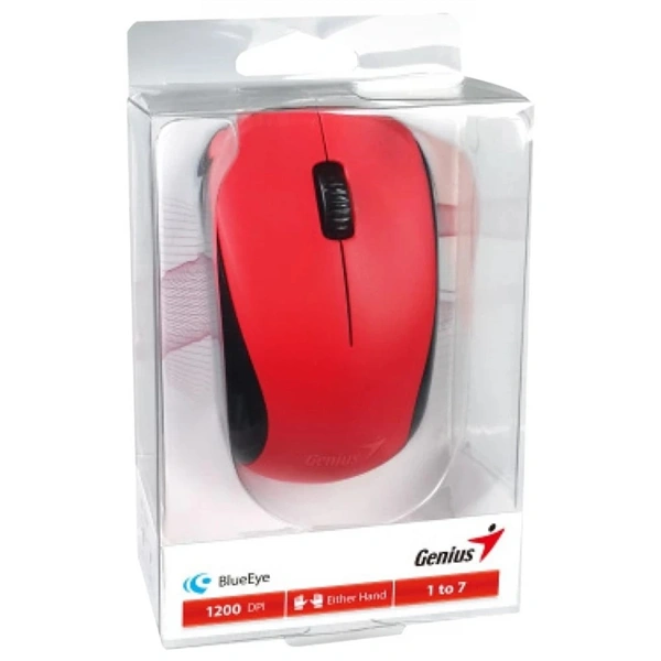 Genius Nx-7000 USB piros vezeték nélküli egér