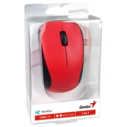 Genius Nx-7000 USB piros vezeték nélküli egér