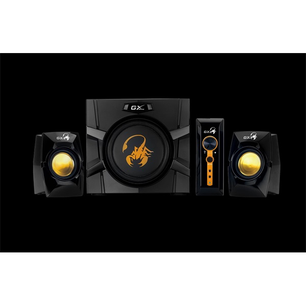 Genius SW-G2.1 3000 II 2.1 jack 70W fekete hangszóró