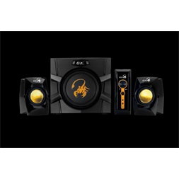 Genius SW-G2.1 3000 II 2.1 jack 70W fekete hangszóró