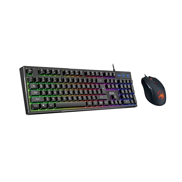 Genius Scorpion KM-GX6 RGB világításos billentyűzet és egér Copilot funkcióval