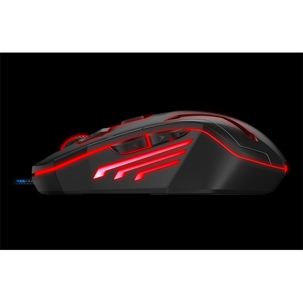 Genius Scorpion Spear Pro fekete gamer egér