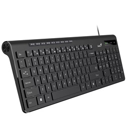 Genius SlimStar 130 HUN USB fekete billentyűzet