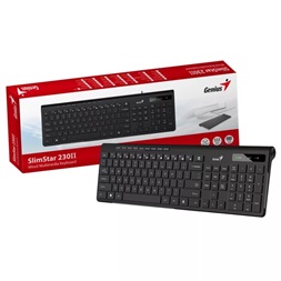 Genius SlimStar 130 HUN USB fekete billentyűzet