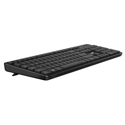 Genius SlimStar M200 HUN USB fekete multimédiás billentyűzet (Újszerű)