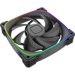 Geometric Future Squama 2503B Triple Pack  rendszerhűtő ventilátor fekete