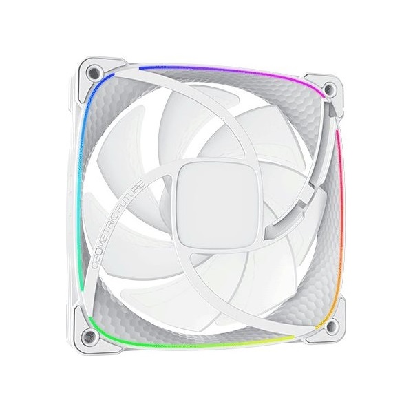 Geometric Future Squama 2503W Triple Pack rendszerhűtő ventilátor fehér