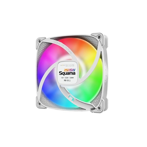 Geometric Future Squama 2505W Triple Pack rendszerhűtő ventilátor fehér