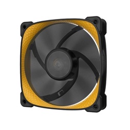 Geometric Future Squama 2505Y rendszerhűtő ventilátor fekete-sárga