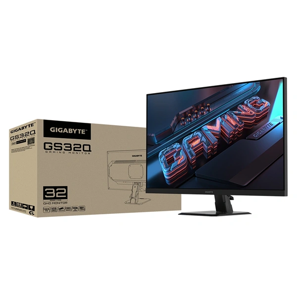 Gigabyte 31,5" GS32Q QHD IPS HDMI/DP LED monitor