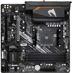 Gigabyte AORUS ELITE AX AMD B550M AM4 mATX alaplap