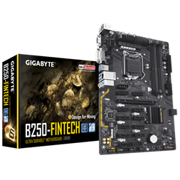 Gigabyte B250-FinTech Intel B250 LGA1151 ATX alaplap