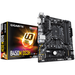 Gigabyte B450M-DS3H AMD B450 SocketAM4 mATX alaplap