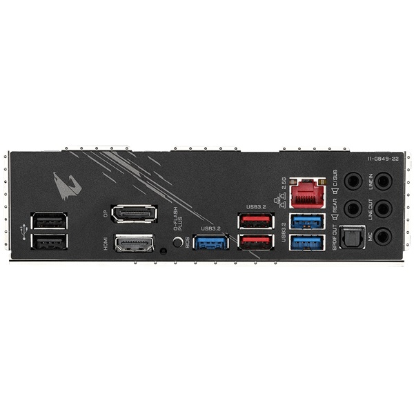 Gigabyte B550-AORUS-ELITE V2 AMD B550 SocketAM4 ATX alaplap