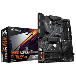 Gigabyte B550-AORUS-ELITE V2 AMD B550 SocketAM4 ATX alaplap