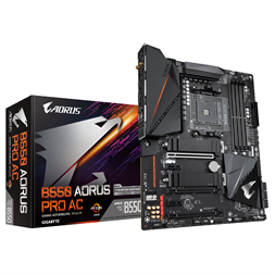 Gigabyte B550-AORUS-PRO-AC AMD B550 SocketAM4 ATX alaplap