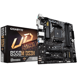 Gigabyte B550M-DS3H AMD B550 SocketAM4 mATX alaplap