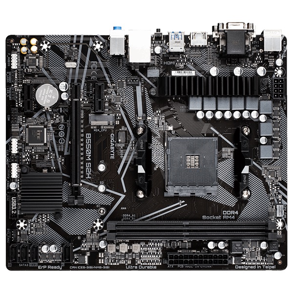 Gigabyte B550M-S2H AMD B550 SocketAM4 mATX alaplap