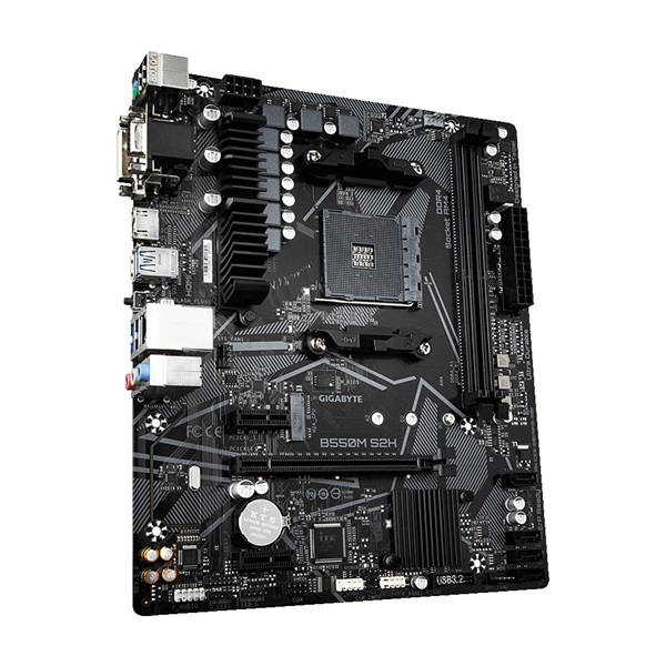 Gigabyte B550M-S2H AMD B550 SocketAM4 mATX alaplap
