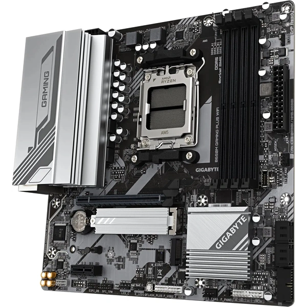 Gigabyte B650M GAMING PLUS Wi-Fi AMD B650 AM5 ATX alaplap