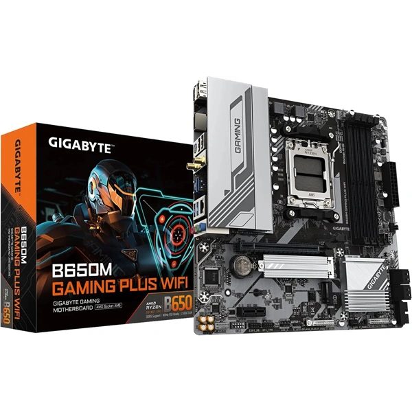 Gigabyte B650M GAMING PLUS Wi-Fi AMD B650 AM5 ATX alaplap