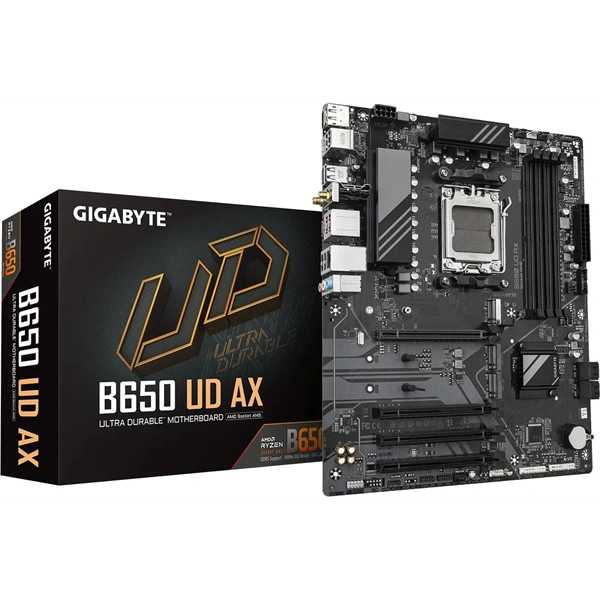 Gigabyte B650 UD AX AMD B650 AM5 ATX alaplap