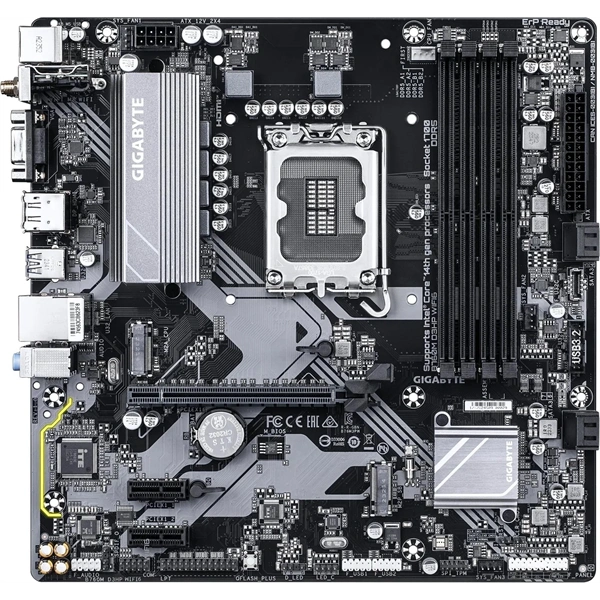 Gigabyte B760M D3HP Wi-Fi Intel B760 LGA1700 mATX alaplap
