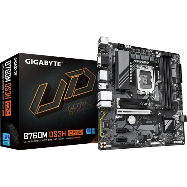 Gigabyte B760M DS3H GEN5 Intel B760 LGA1700 mATX alaplap