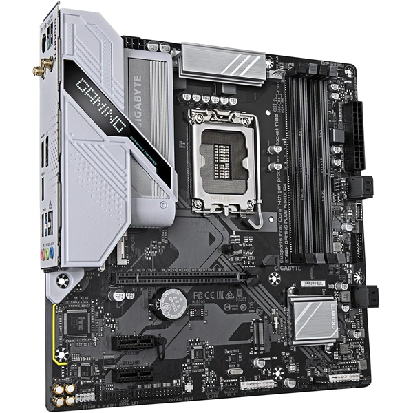 Gigabyte B760M GAMING PLUS Wi-Fi Intel B760 LGA1700 mATX alaplap