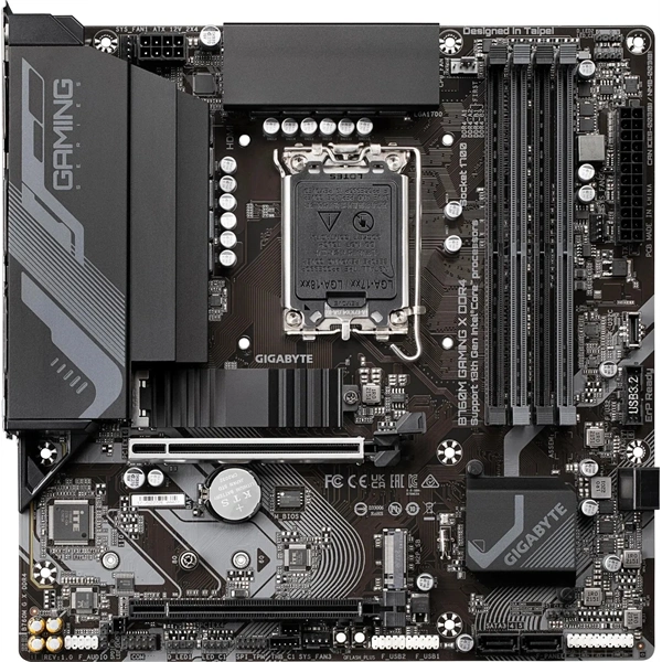 Gigabyte B760M GAMING X DDR4 desktop alaplap microATX