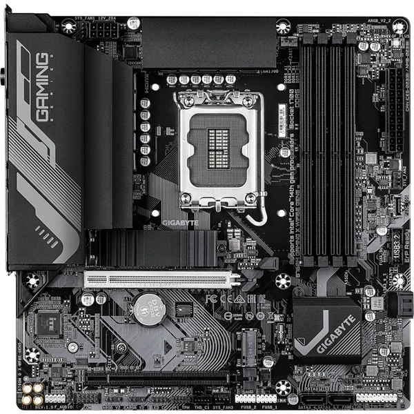 Gigabyte B760M GAMING X Wi-Fi Intel B760 LGA1700 mATX alaplap