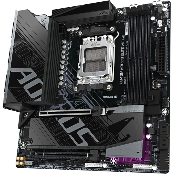 Gigabyte B840M AORUS ELITE Wi-Fi AMD B840 AM5 mATX alaplap