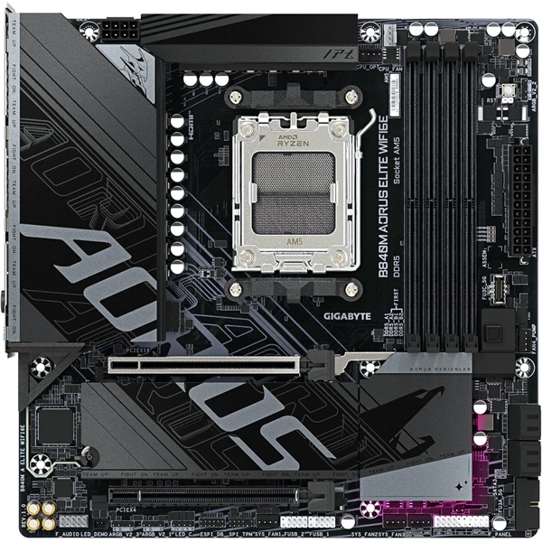 Gigabyte B840M AORUS ELITE Wi-Fi AMD B840 AM5 mATX alaplap