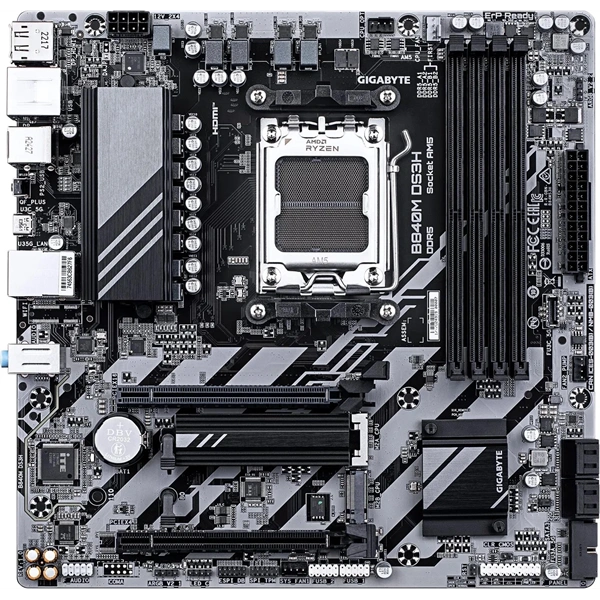 Gigabyte B840M DS3H AMD B840 AM5 mATX alaplap