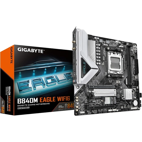 Gigabyte B840M EAGLE Wi-Fi AMD B840 AM5 mATX alaplap