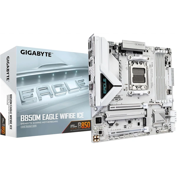 Gigabyte B850M EAGLE ICE Wi-Fi AMD B850 AM5 mATX alaplap
