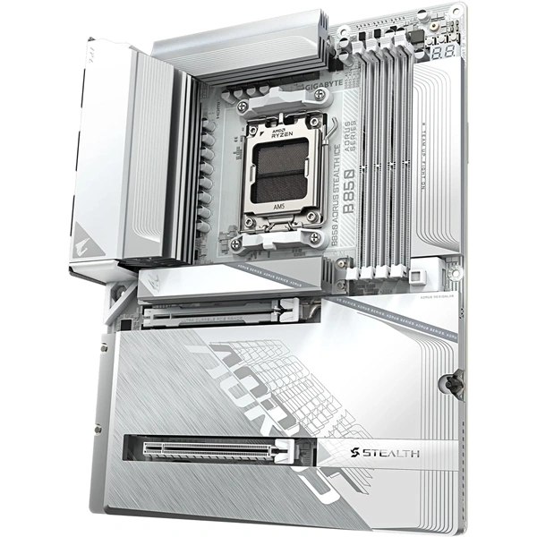 Gigabyte B850 AORUS STEALTH ICE AMD B850 AM5 ATX alaplap