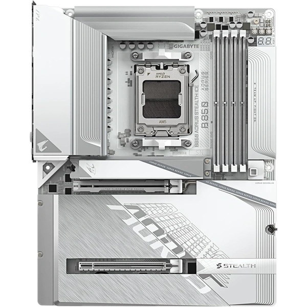 Gigabyte B850 AORUS STEALTH ICE AMD B850 AM5 ATX alaplap