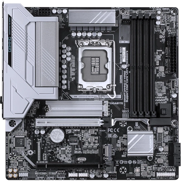 Gigabyte B860M Gaming X Wi-Fi Intel B860M LGA1851 mATX alaplap