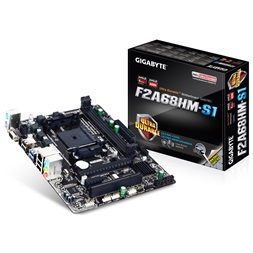 Gigabyte F2A68HM-S1 AMD A68H Socket FM2+ mATX alaplap