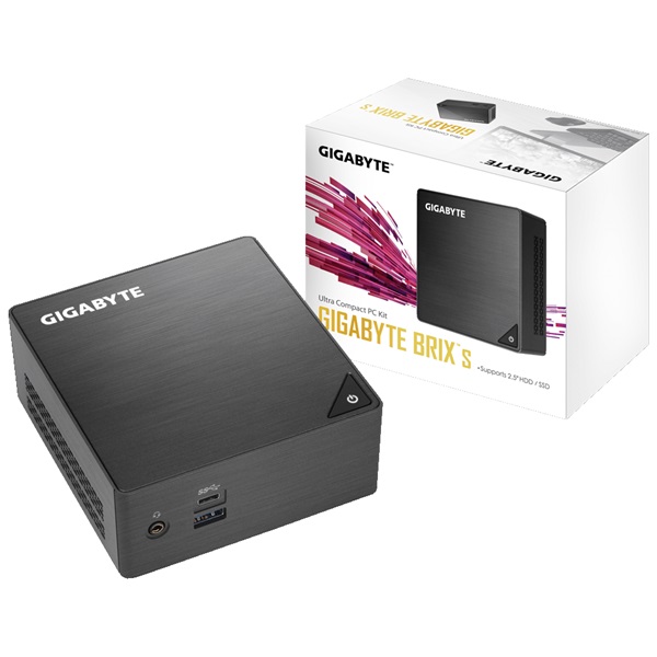 Gigabyte GB-BLCE-4105-BWEK Brix Intel barebone mini asztali PC