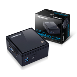 Gigabyte GB-BACE-3160 Brix Intel Fekete barebone mini asztali PC