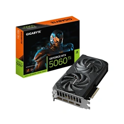 Gigabyte GeForce RTX 5060 Ti Windforce OC 16GB GDDR6 videókártya