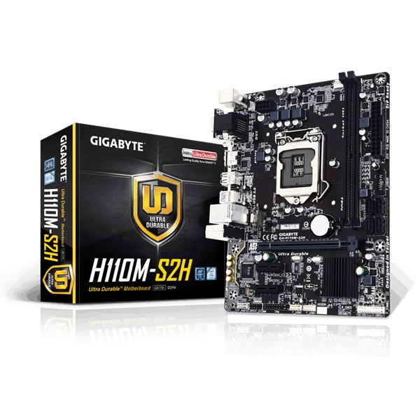 Gigabyte H110M-S2H Intel H110 LGA1151 mATX alaplap